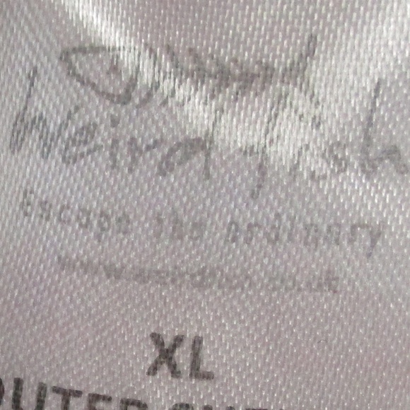 Weird Fish Sweater Men's XL Green Waffle Knit Sherpa Heavyweight Full Zip Jacket - Picture 8 of 9